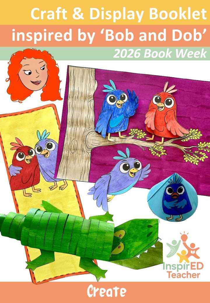 Craft & Display Booklet inspired by 'Bob and Dob'