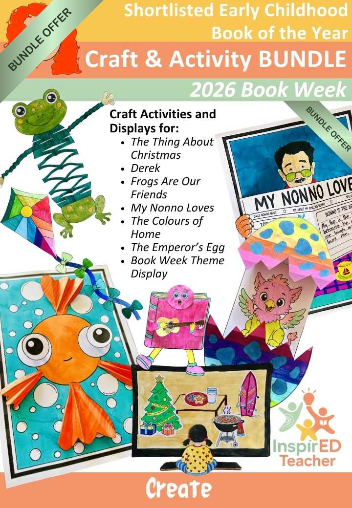 Book Week 2026 Early Childhood Book of the Year Craft and Display Bundle