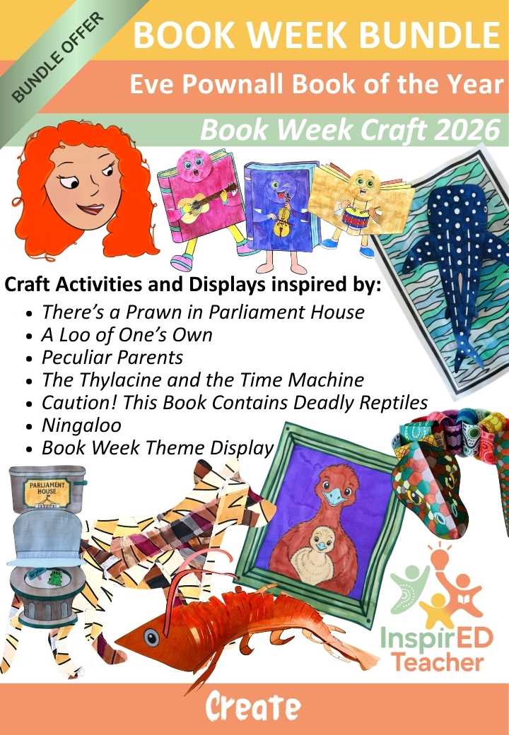 Book Week 2026 Eve Pownall Book of the Year Craft and Display Bundle
